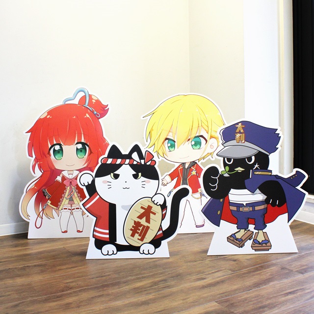 ミニ等身大パネルも作れます！