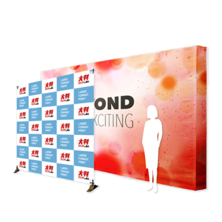 フォトスポットの背景に