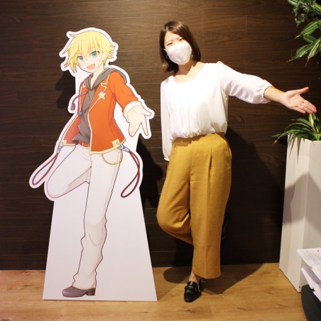 等身大パネルを1枚から作成